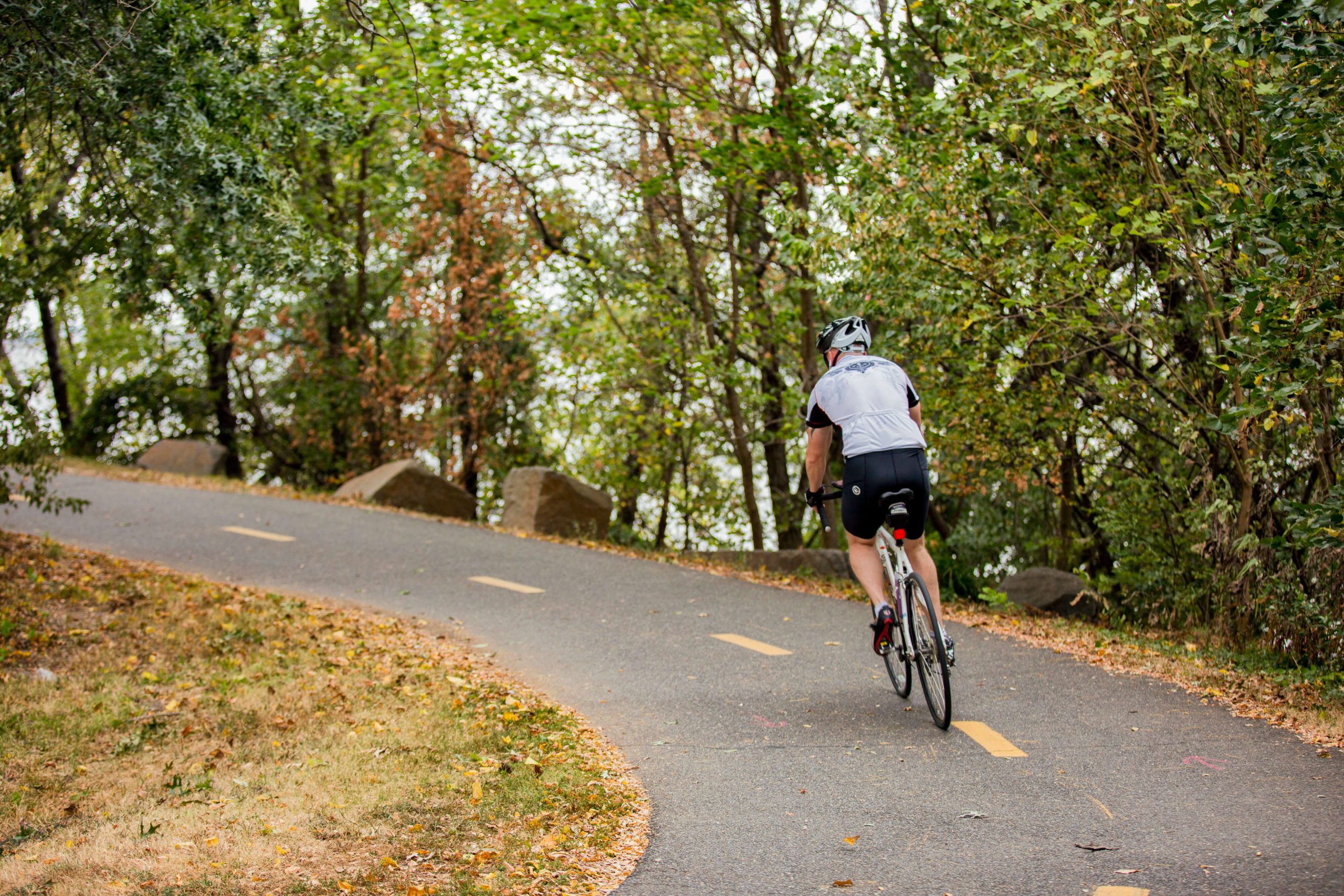 Embark on a ride through one of four local neighborhood trails.
